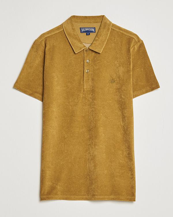 Brown short sleeve polo shirt from Vilebrequin