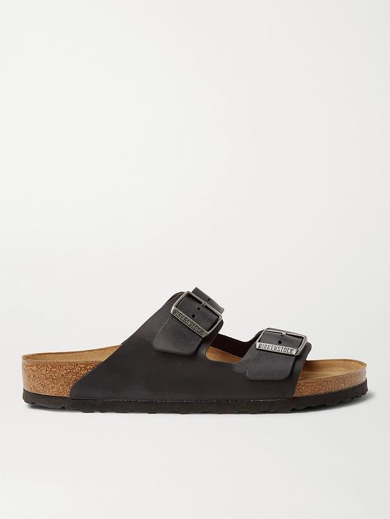 Black sandals from Birkenstock