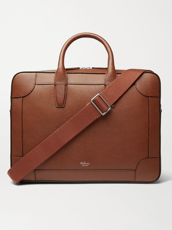 Brown briefcase from Mulberry