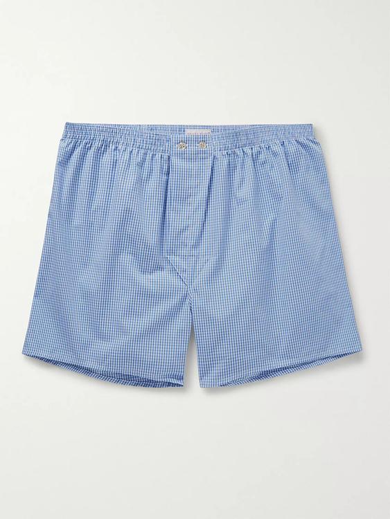 Light blue boxer shorts from Derek Rose
