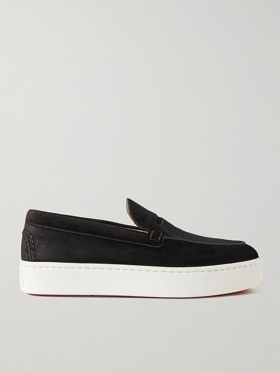 Black loafers from Christian Louboutin