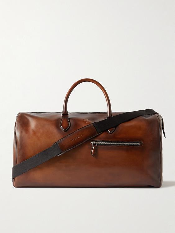 Dark brown weekend bag from Berluti