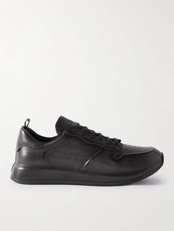 Dark grey loafers from Officine Creative