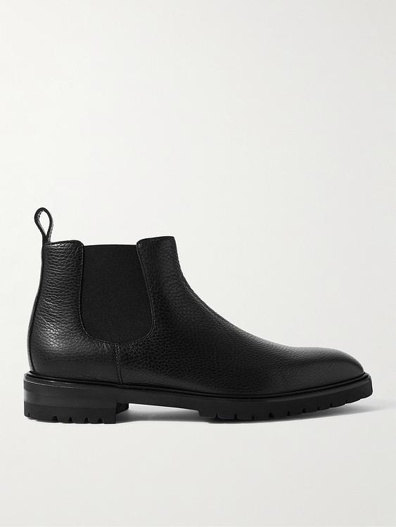 Black chelsea boots from Manolo Blahnik