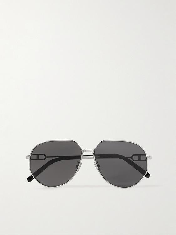 Grey d-frame sunglasses from Dior Eyewear