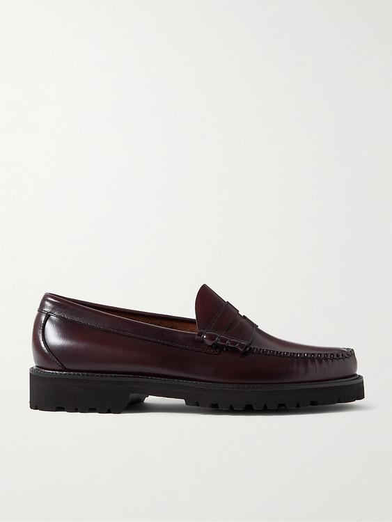 Dark brown loafers from G.H. Bass & Co.