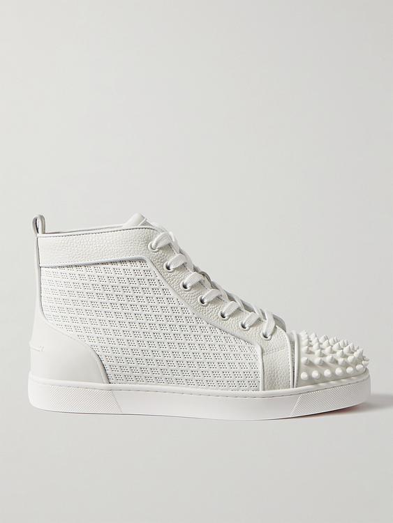 Grey sneakers from Christian Louboutin