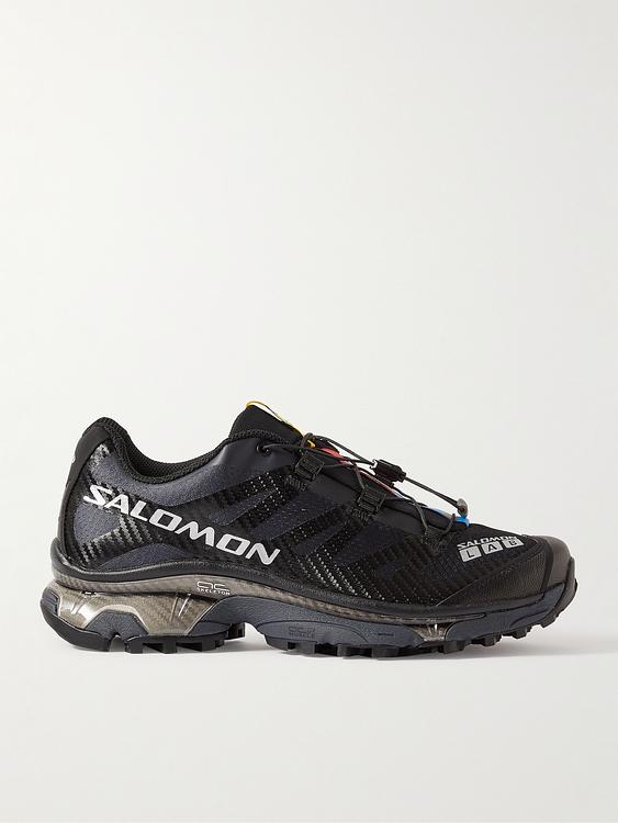 Black sneakers from Salomon