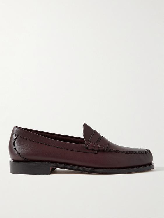 Dark brown loafers from G.H. Bass & Co.