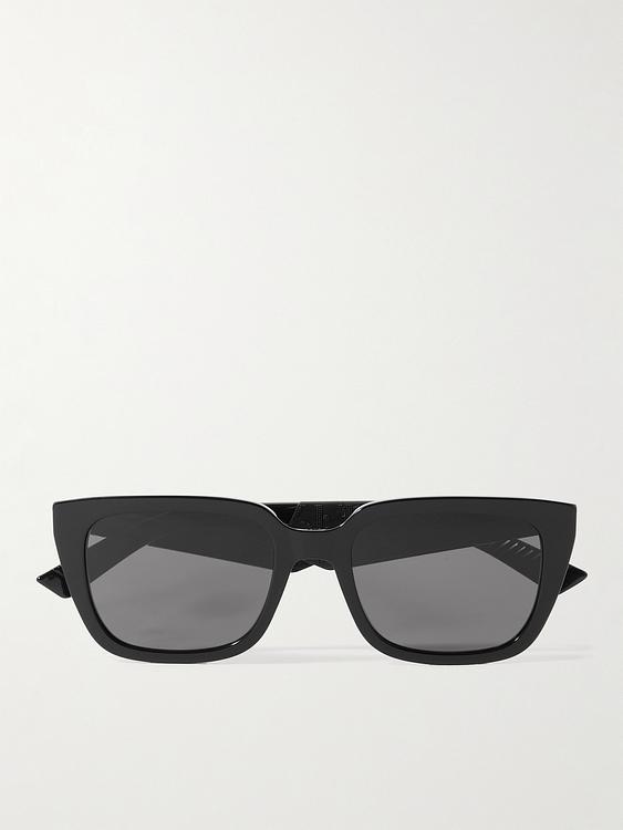 Black d-frame sunglasses from Dior Eyewear
