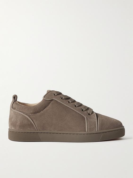 Taupe sneakers from Christian Louboutin