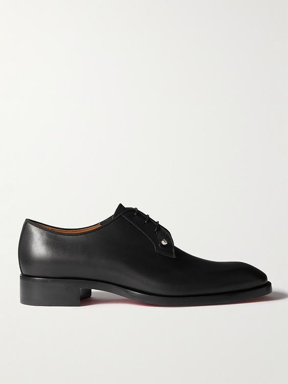 Black derby shoes from Christian Louboutin