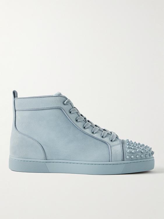 Light blue sneakers from Christian Louboutin