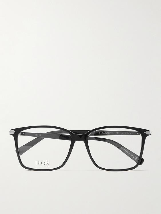 Black d-frame glasses from Dior Eyewear