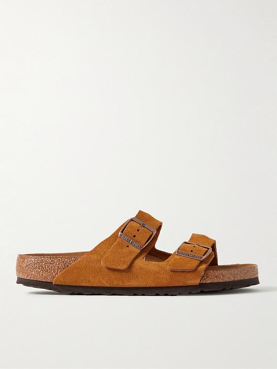 Brown sandals from Birkenstock