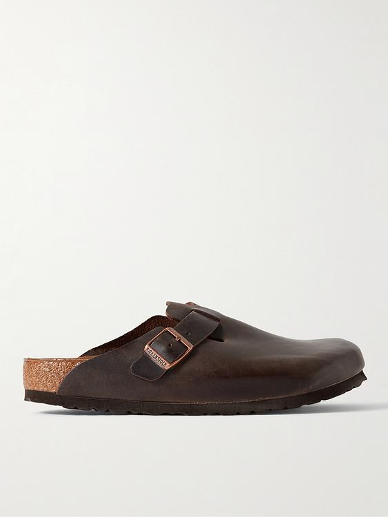 Dark brown sandals from Birkenstock