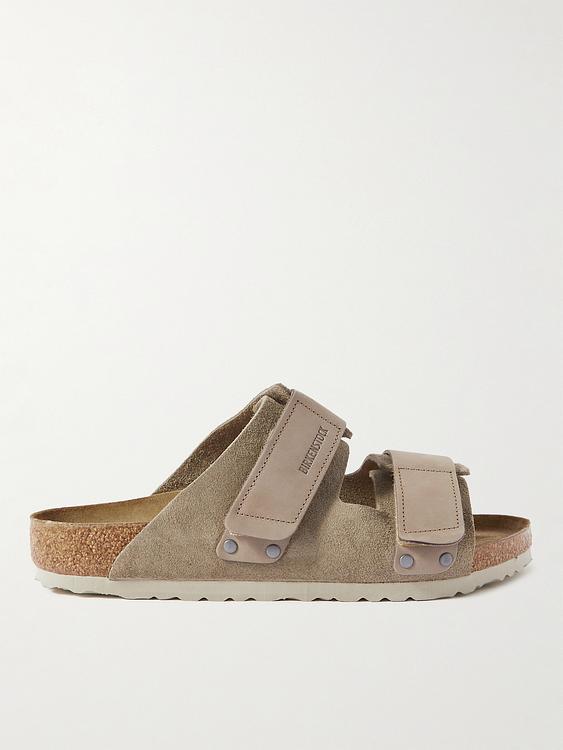 Taupe sandals from Birkenstock