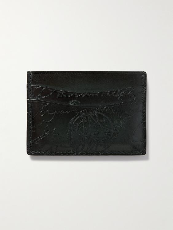 Black wallet from Berluti