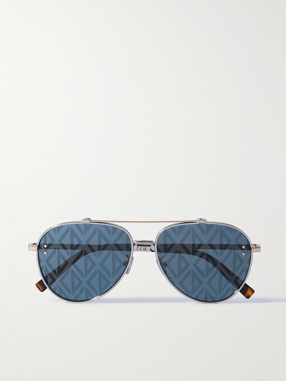 Grey d-frame sunglasses from Dior Eyewear