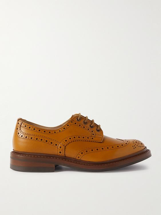 Brown brogues from Tricker's