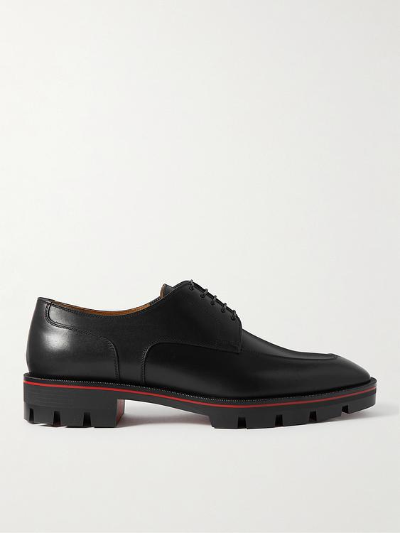 Black derby shoes from Christian Louboutin