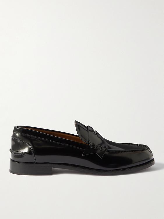 Black loafers from Christian Louboutin