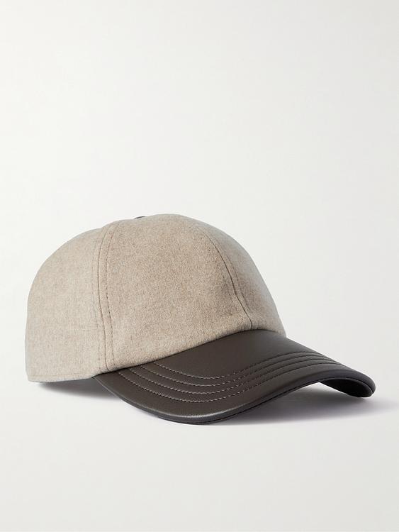 Beige cap from Berluti