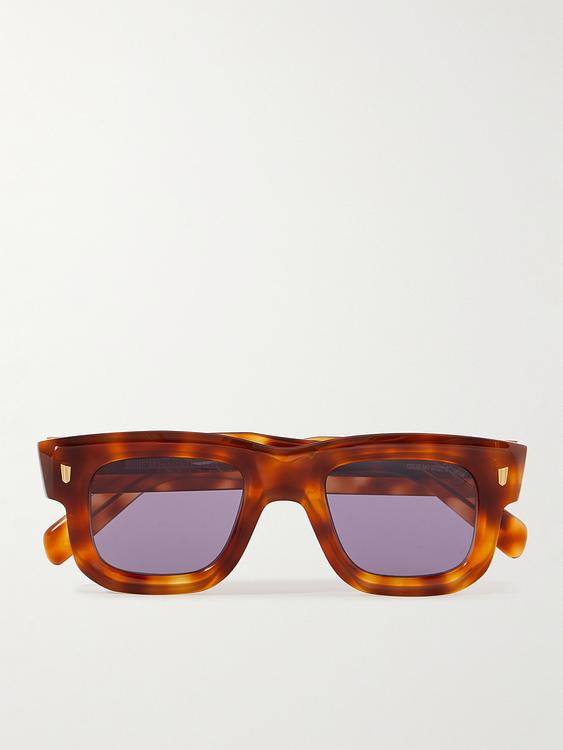 Brown d-frame sunglasses from Cutler and Gross