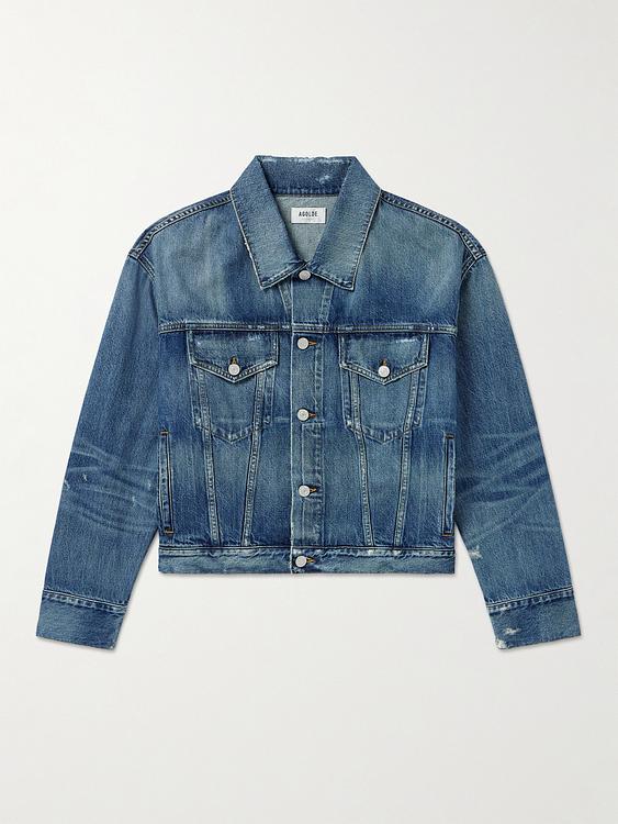 Dark blue denim jacket from AGOLDE
