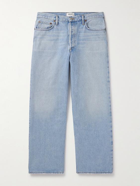 Blue wide-leg jeans from AGOLDE