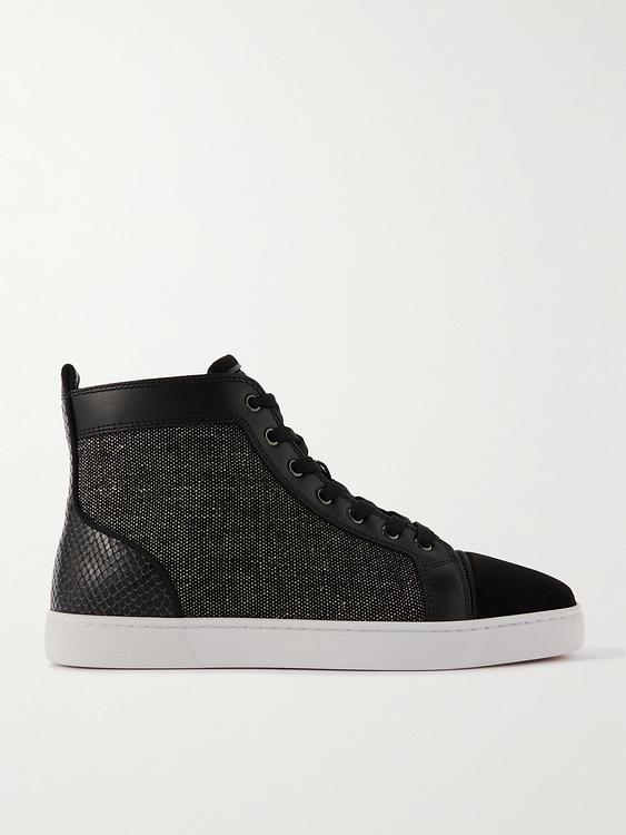 Black sneakers from Christian Louboutin
