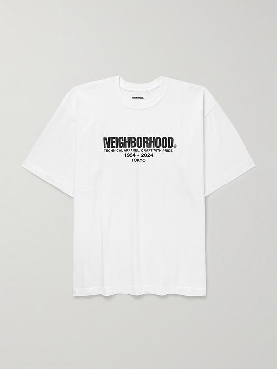 Print white t-shirt from Neighborhood