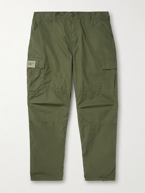 Dark green cargo trousers from Neighborhood