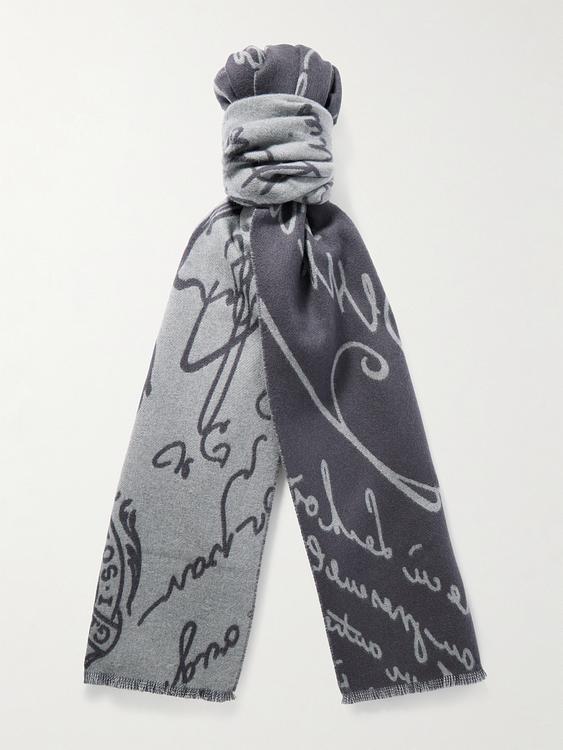 Grey scarve from Berluti