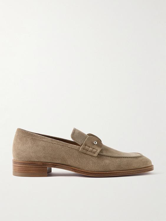 Brown loafers from Christian Louboutin