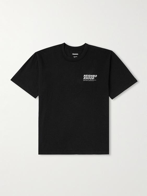 Print black t-shirt from Neighborhood