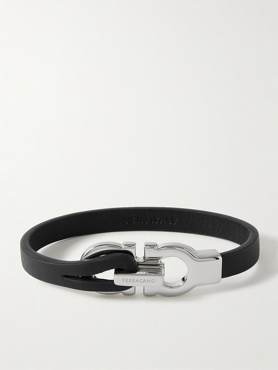 Black bracelet from FERRAGAMO