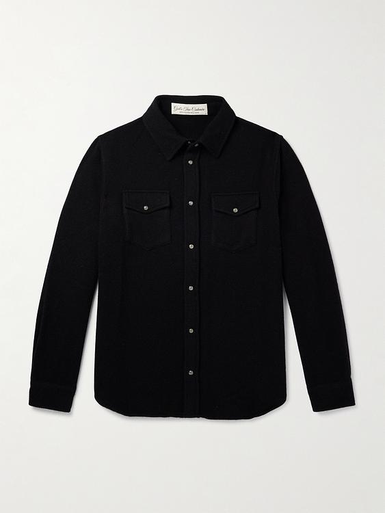 Black cardigan from God's True Cashmere