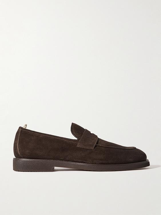 Dark brown loafers from Officine Creative
