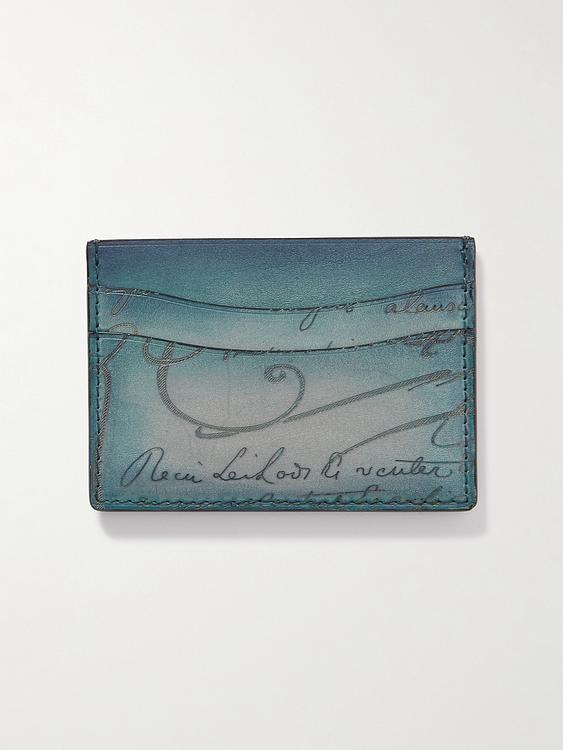 Grey wallet from Berluti