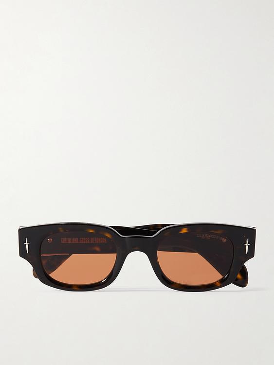 Dark brown d-frame sunglasses from Cutler and Gross