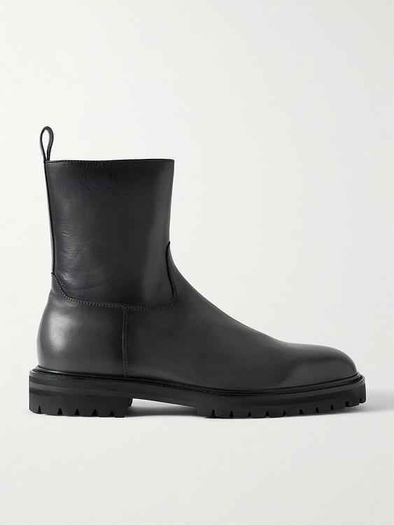 Black chelsea boots from Officine Creative