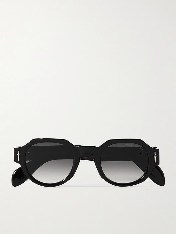 Black d-frame sunglasses from Cutler and Gross