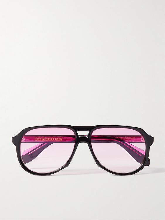 Black d-frame sunglasses from Cutler and Gross