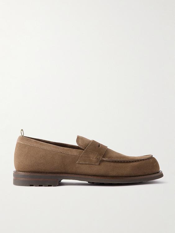 Dark brown loafers from Officine Creative