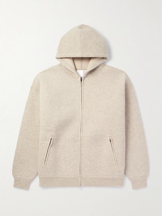 Beige hooded sweatshirt from Marant