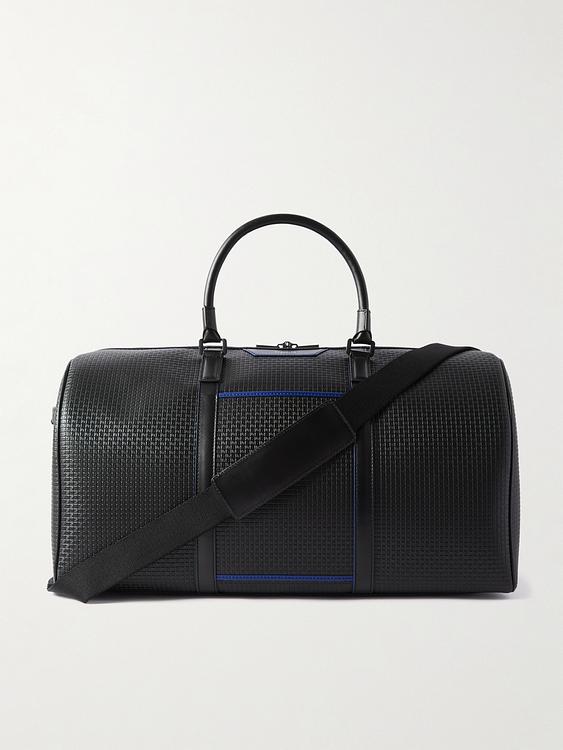 Black weekend bag from Serapian