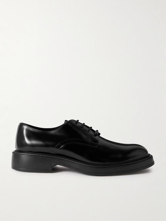 Black derby shoes from Tod's