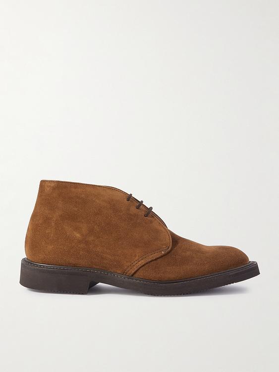 Brown chukka boots from Tricker's