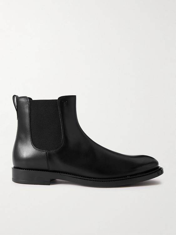 Black chelsea boots from Tod's